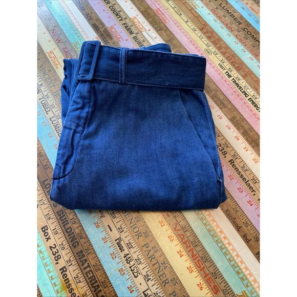 Closed Denim 28 High Waist Straight Leg Med Wash Belted Jeans Denim Milla - Picture 7 of 15